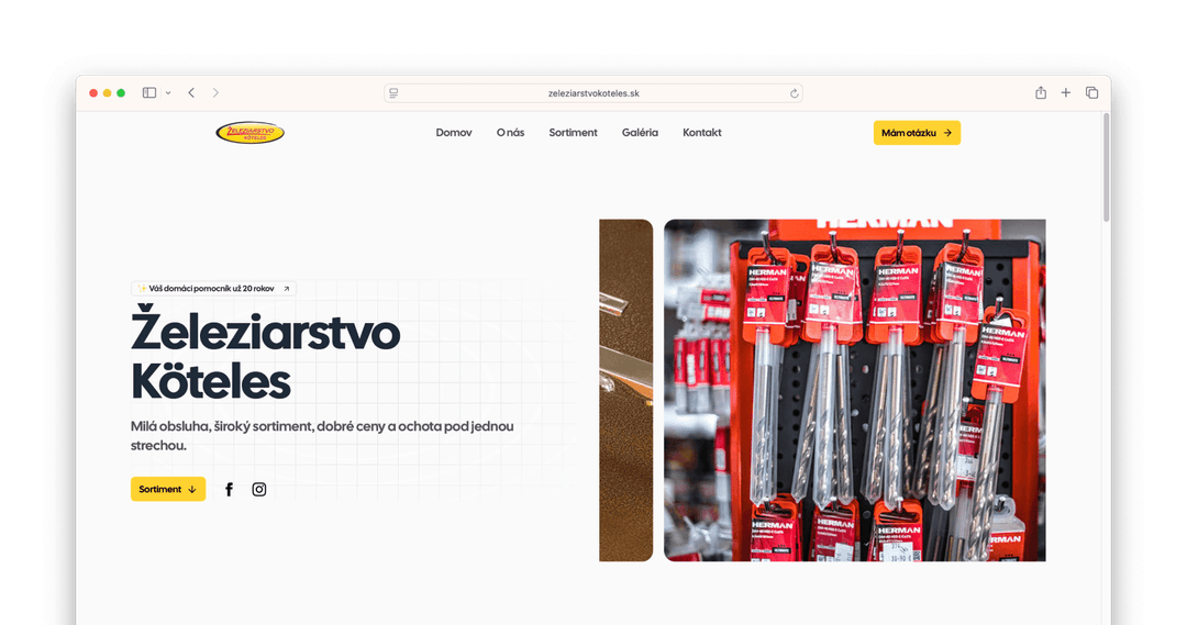 Zeleziarstvo Köteles